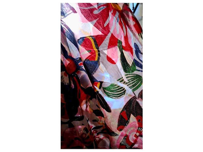 Max & Co Bunt bedrucktes kurzes Kleid mit Blumenmuster Mehrfarben - Ansicht 13