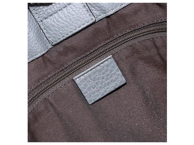 Bamboo Bolsa de couro com tassel de bambu Gucci - Grande Marrom - vista 6