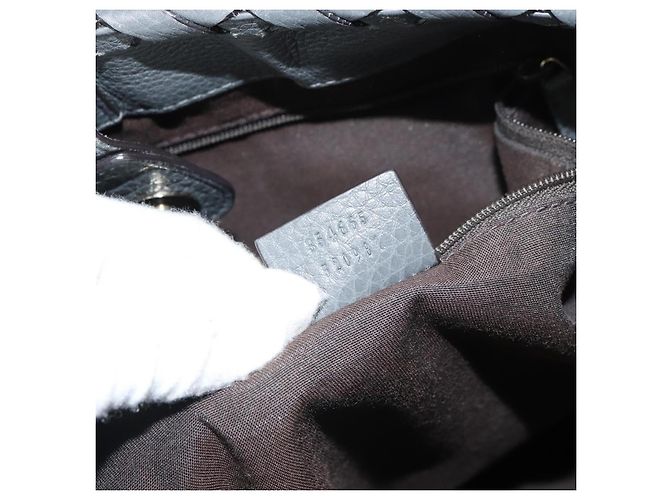 Bamboo Bolsa de couro com tassel de bambu Gucci - Grande Marrom - vista 7