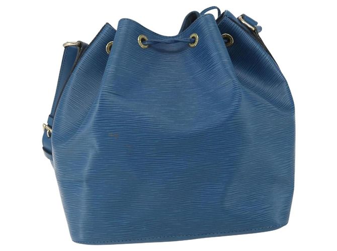 Louis Vuitton Petit Noe Epi Leather Medium Blu - vista 2