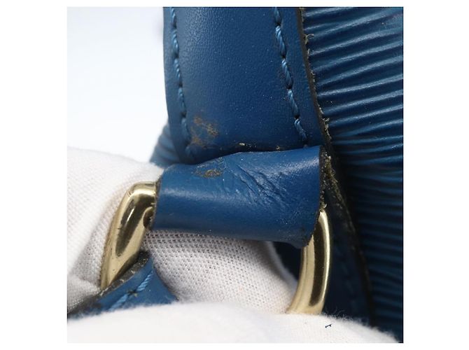 Louis Vuitton Petit Noe Epi Leather Medium Blu - vista 6