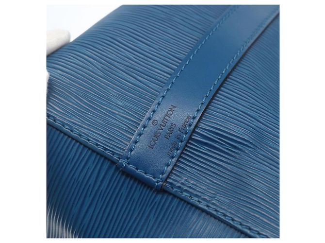 Louis Vuitton Petit Noe Epi Leather Medium Blu - vista 7