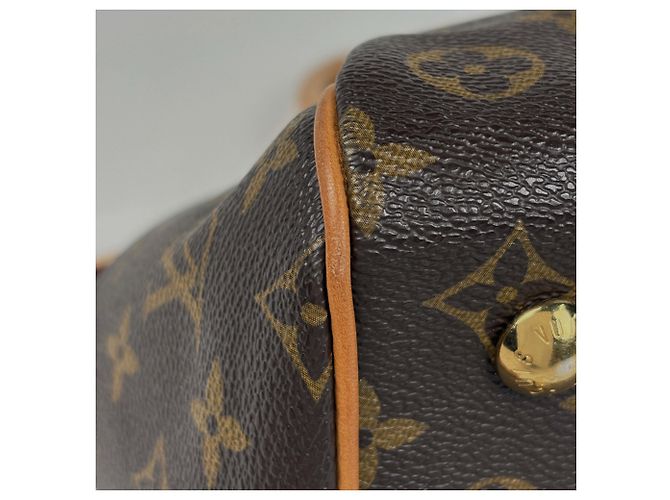 Borsa Tote Tivoli PM di Louis Vuitton Marrone - vista 3