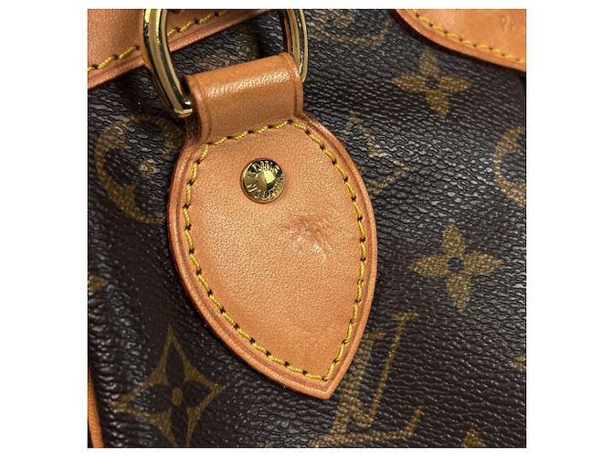 Borsa Tote Tivoli PM di Louis Vuitton Marrone - vista 4