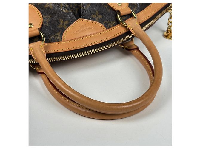 Borsa Tote Tivoli PM di Louis Vuitton Marrone - vista 7