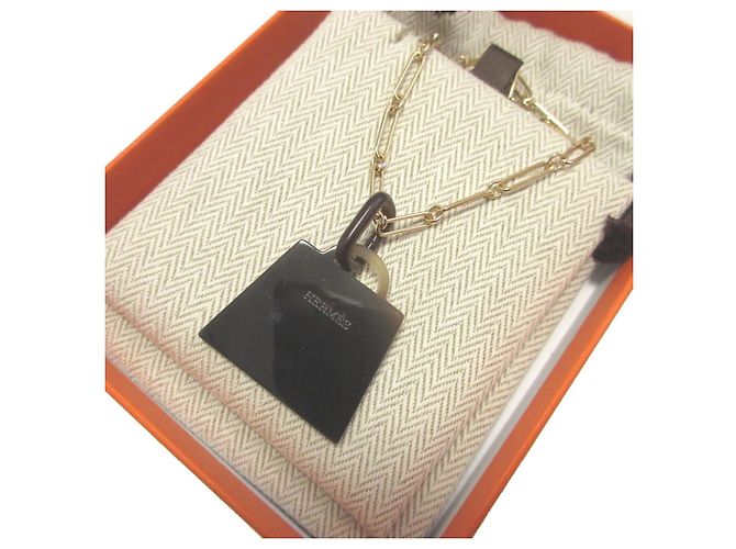 Collana Hermès Amulet Fusion Kelly GM Multicolore D'oro - vista 4