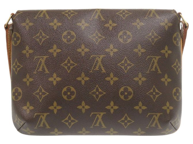 Louis Vuitton Musette Tango Monogram Shoulder Bag Brown - view 2
