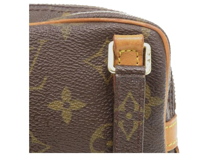 Louis Vuitton Marly Bandouliere Monogram Shoulder Bag Brown - view 6
