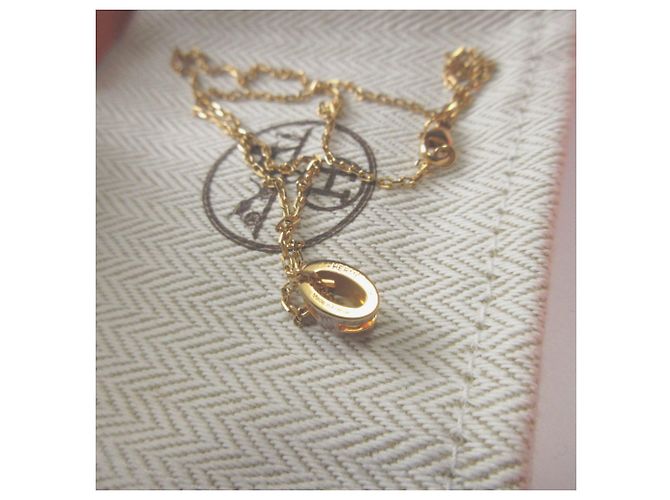 Colar Mini Metal Ouro Pop Ash da Hermès Dourado - vista 4