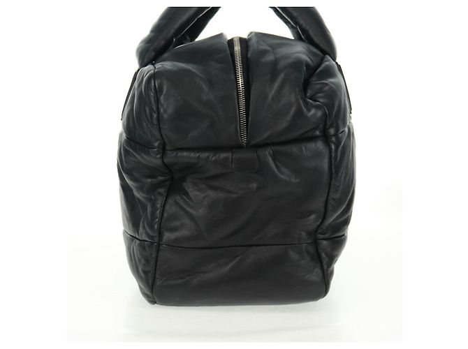 Sac Boston en cuir Coco Cocoon de Chanel Noir - vue 4
