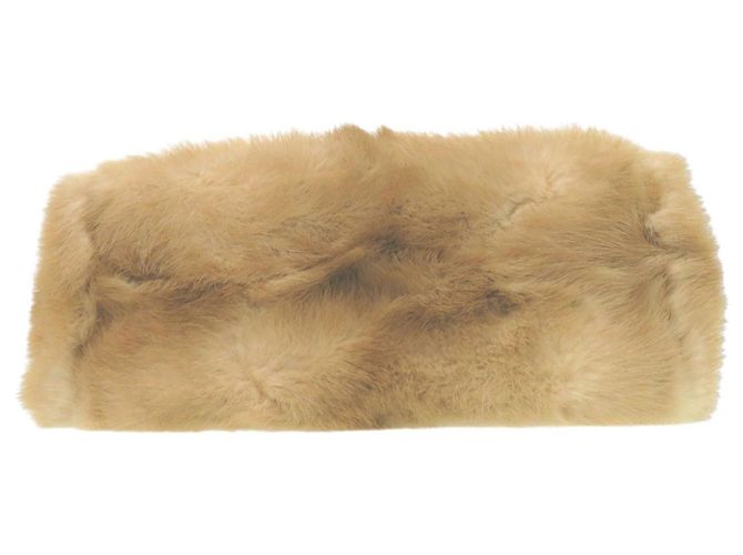Borsa Fendi Peekaboo Mini Beige - vista 4