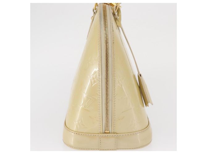 Louis Vuitton Alma Monogram Vernis PM Beige - vista 4