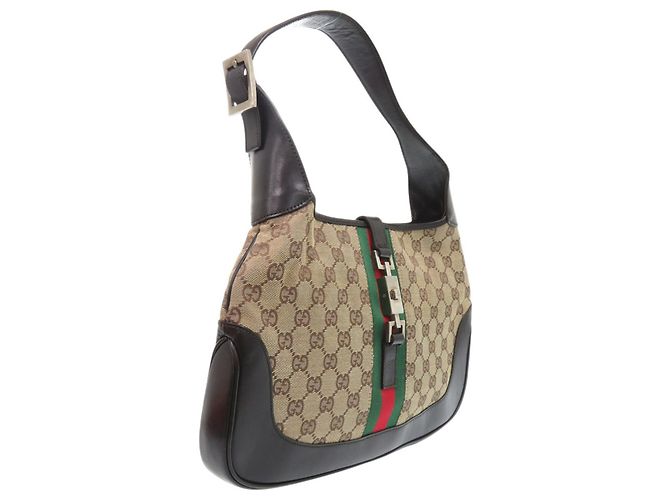 Sac à bandoulière Gucci Jackie Line Beige - vue 3