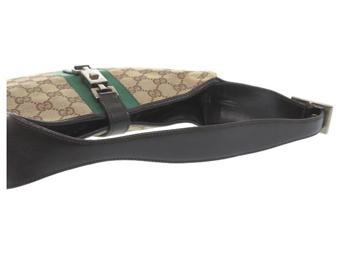 Sac à bandoulière Gucci Jackie Line Beige - vue 5