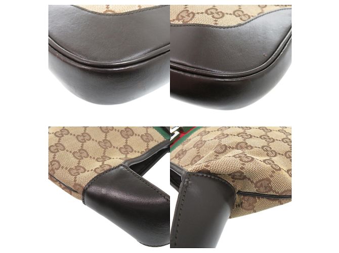 Sac à bandoulière Gucci Jackie Line Beige - vue 8