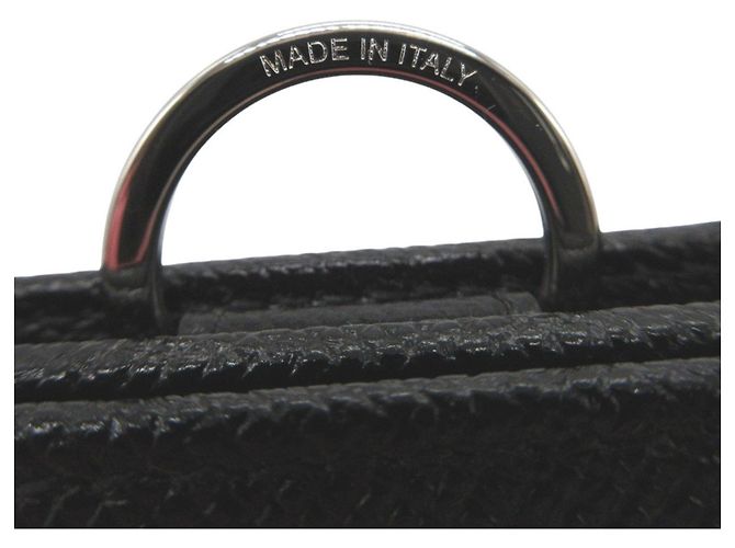 Bulgari Bvlgari x Fragment Leather Keycase Black White - view 5