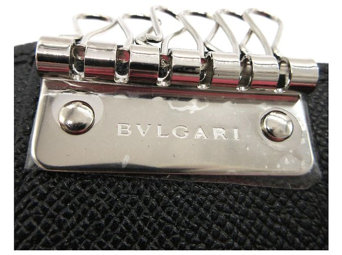 Bulgari Bvlgari x Fragment Leather Keycase Black White - view 8