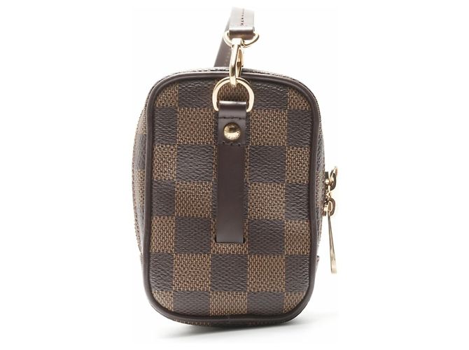 Borsa a Spalla Louis Vuitton Damier Etui Okapi PM Marrone Damier ebene - vista 3