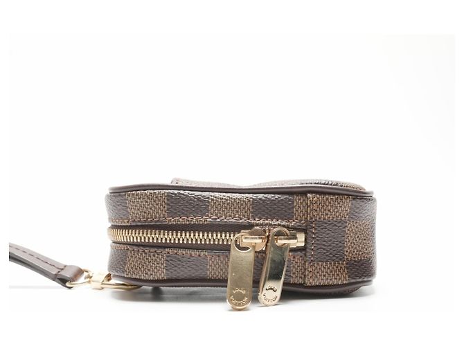 Borsa a Spalla Louis Vuitton Damier Etui Okapi PM Marrone Damier ebene - vista 4