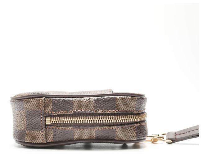Borsa a Spalla Louis Vuitton Damier Etui Okapi PM Marrone Damier ebene - vista 5