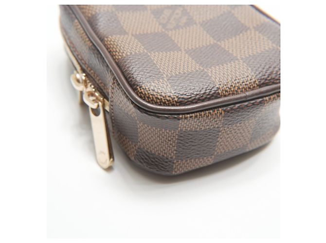 Borsa a Spalla Louis Vuitton Damier Etui Okapi PM Marrone Damier ebene - vista 6