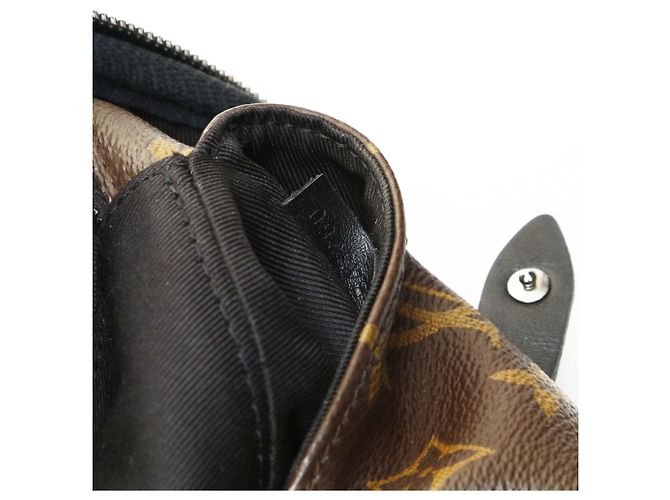 Bumbag Borsa a Spalla Christopher Monogram Macassar di Louis Vuitton Marrone - vista 11
