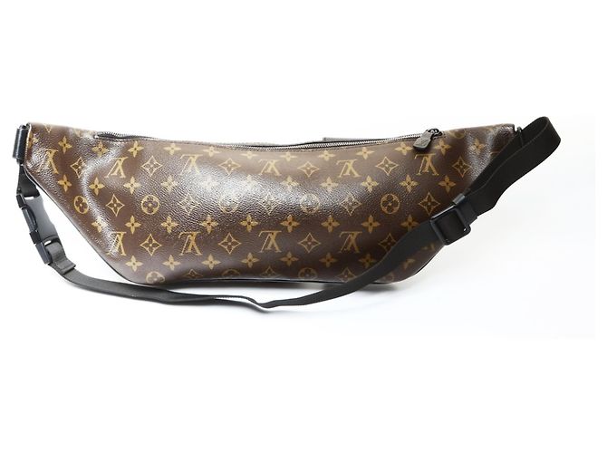 Bumbag Borsa a Spalla Christopher Monogram Macassar di Louis Vuitton Marrone - vista 2