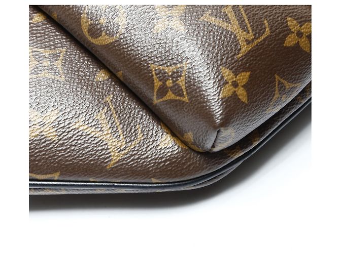 Bumbag Borsa a Spalla Christopher Monogram Macassar di Louis Vuitton Marrone - vista 5