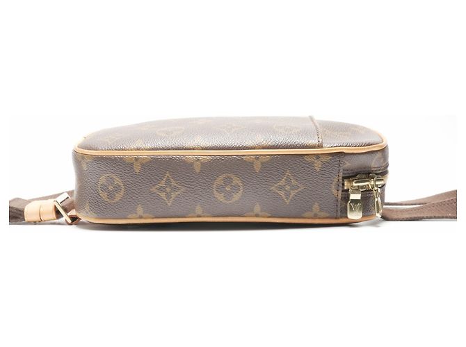Borsa a Spalla Pochette Ganju Monogramma Louis Vuitton Marrone - vista 4