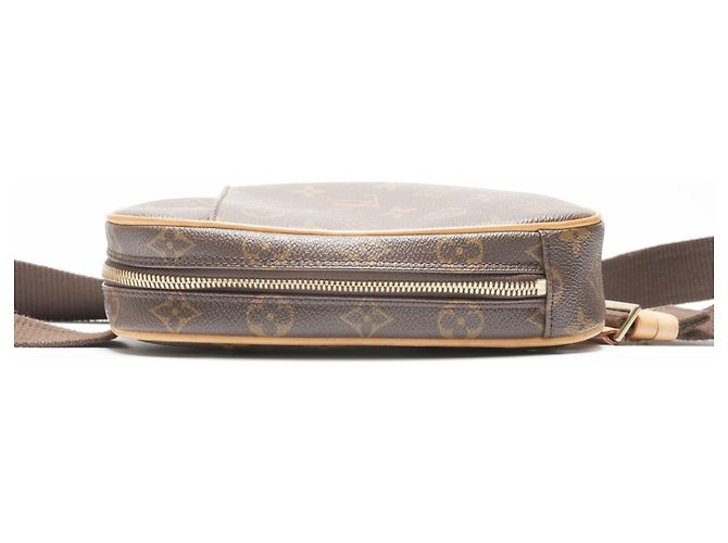 Borsa a Spalla Pochette Ganju Monogramma Louis Vuitton Marrone - vista 5