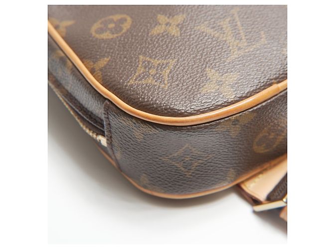 Borsa a Spalla Pochette Ganju Monogramma Louis Vuitton Marrone - vista 6