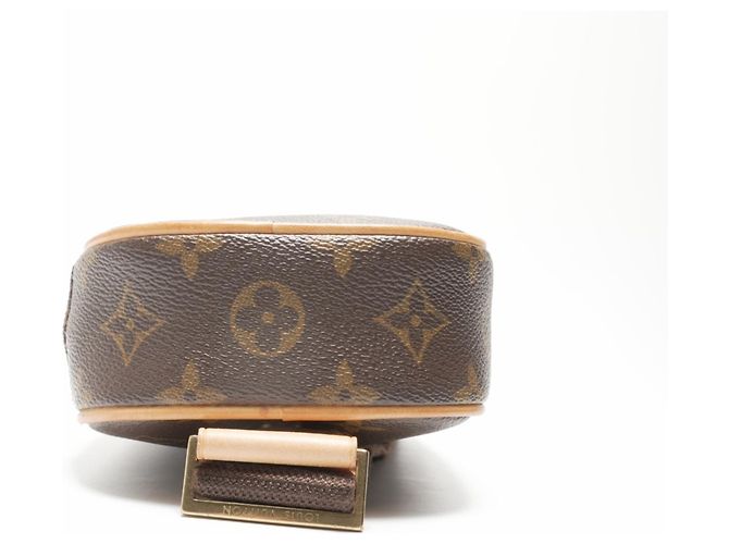 Borsa a Spalla Pochette Ganju Monogramma Louis Vuitton Marrone - vista 8