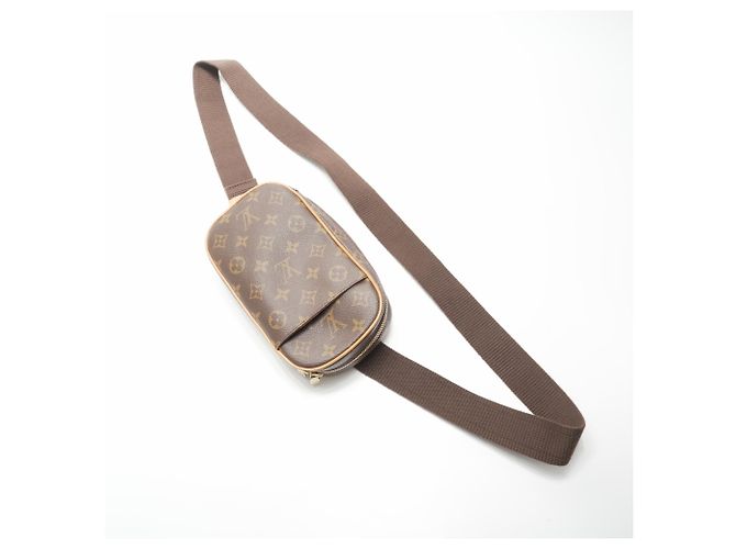 Borsa a Spalla Pochette Ganju Monogramma Louis Vuitton Marrone - vista 9