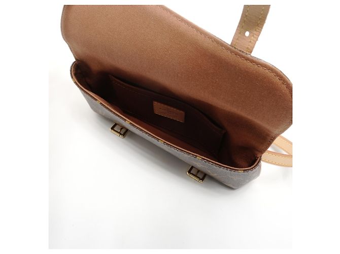 Borsa a Spalla Pochette Marel Monogram di Louis Vuitton 2005 Marrone - vista 12
