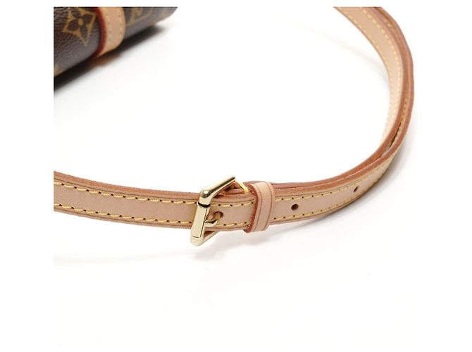 Borsa a Spalla Pochette Marel Monogram di Louis Vuitton 2005 Marrone - vista 13