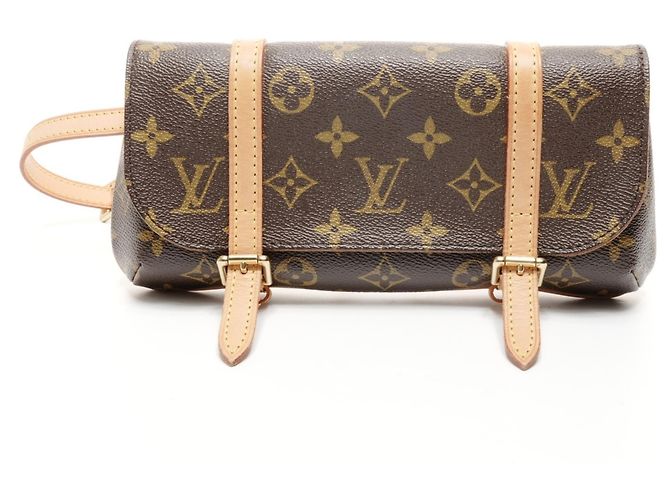 Borsa a Spalla Pochette Marel Monogram di Louis Vuitton 2005 Marrone - vista 2