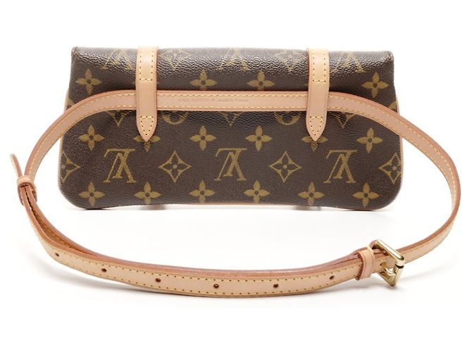 Borsa a Spalla Pochette Marel Monogram di Louis Vuitton 2005 Marrone - vista 3