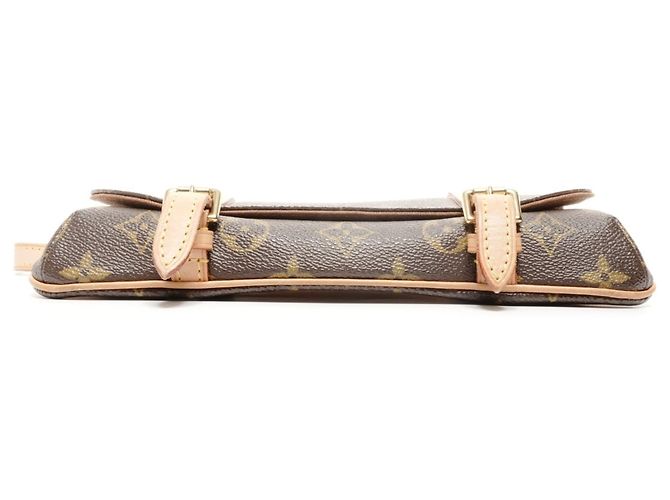 Borsa a Spalla Pochette Marel Monogram di Louis Vuitton 2005 Marrone - vista 8