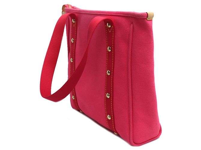 Antigua Borsa Tote Cabas MM Louis Vuitton Rosa - vista 2