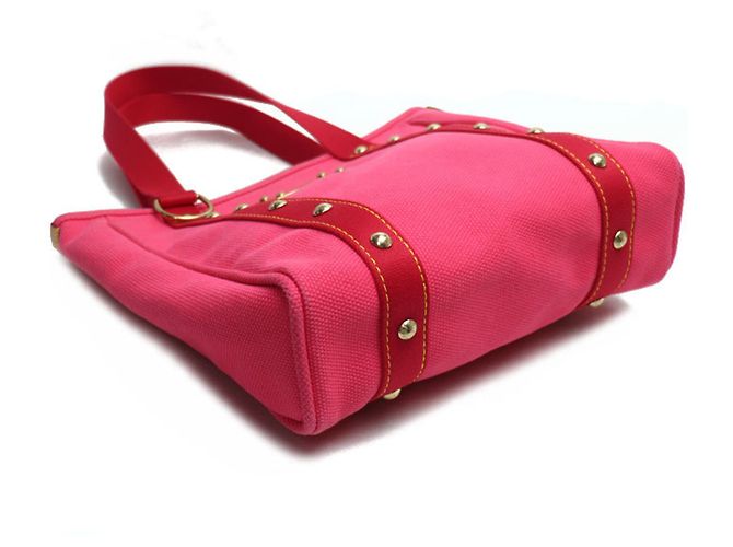 Antigua Borsa Tote Cabas MM Louis Vuitton Rosa - vista 3