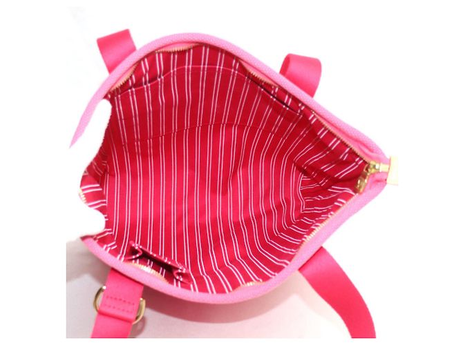 Antigua Borsa Tote Cabas MM Louis Vuitton Rosa - vista 4