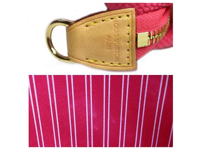 Antigua Borsa Tote Cabas MM Louis Vuitton Rosa - vista 5