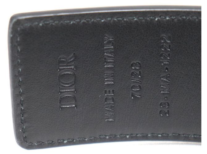 CD-Diamantgürtel Christian Dior Schwarz - Ansicht 6