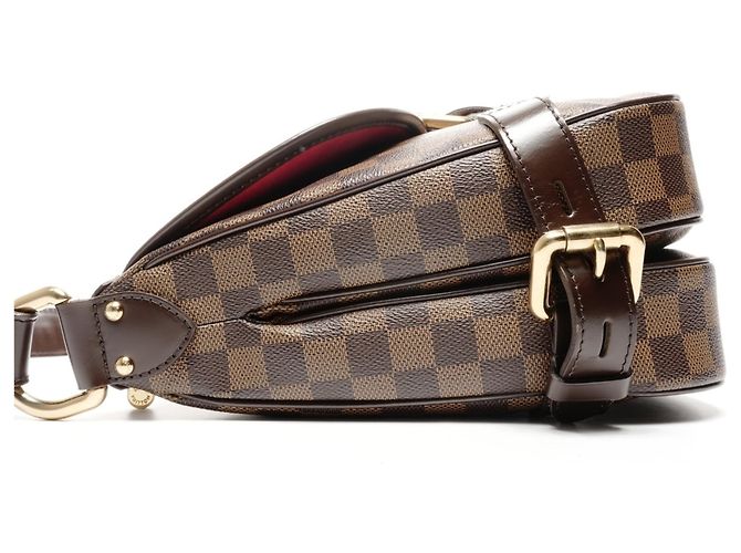 Borsa a Spalla Damier Highbury Louis Vuitton 2008 Marrone Damier ebene - vista 3