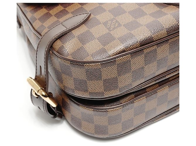 Borsa a Spalla Damier Highbury Louis Vuitton 2008 Marrone Damier ebene - vista 5