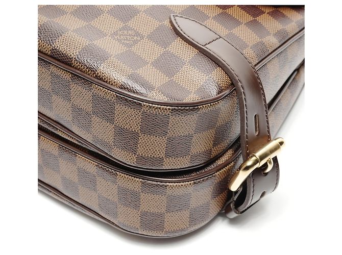 Borsa a Spalla Damier Highbury Louis Vuitton 2008 Marrone Damier ebene - vista 6