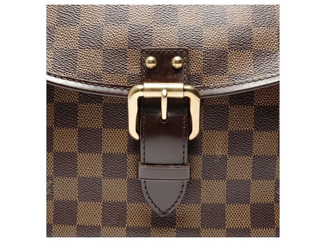 Borsa a Spalla Damier Highbury Louis Vuitton 2008 Marrone Damier ebene - vista 8