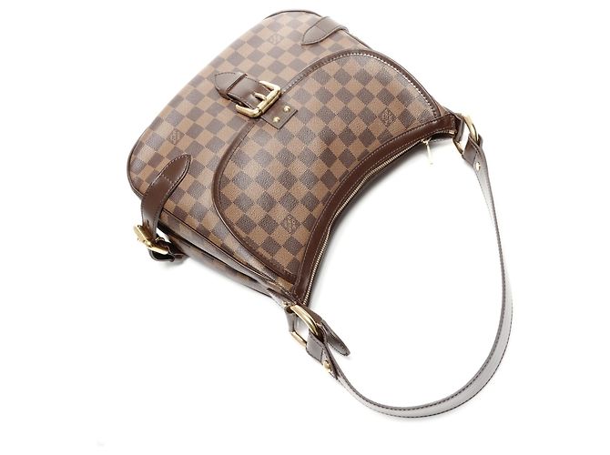 Borsa a Spalla Damier Highbury Louis Vuitton 2008 Marrone Damier ebene - vista 9