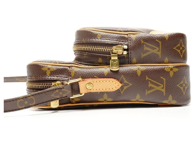 Borsa a Spalla Monogram Amazon 2005 di Louis Vuitton Marrone - vista 3