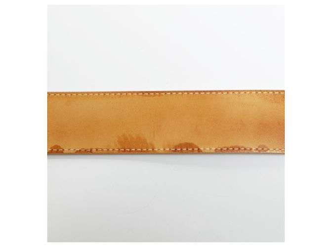 Louis Vuitton 2010 Monogram Gürtel aus Lackleder Braun - Ansicht 10